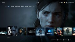 Dieses Konzept-Design zeigt, wie die Benutzeroberfläche der Sony PlayStation 5 aussehen könnte. (Bild: Paweł Durczok)