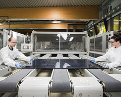 Solarmodul mit Perowskit verfügt über 25 % Wirkungsgrad (Bild: Oxford PV)