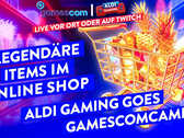 Gamescom 2022: Discounter Aldi ist zum ersten Mal auf der Spielemesse live dabei.