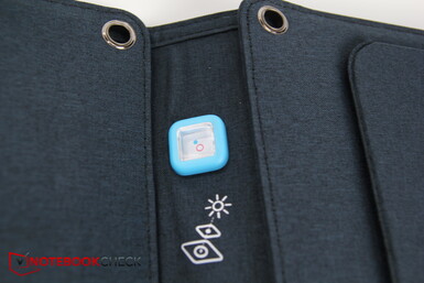 Praktische Metallösen an den 4 Ecken zum Befestigen