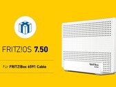 AVM versorgt die FRITZ!Box 6591 Cable mit dem großen Update auf FRITZ!OS 7.50. (Bild: AVM)