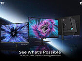 Gigabyte hat auf der Computex 2026 neue Gaming-Monitore aus der Aorus Elite Baureihe vorgestellt