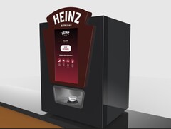 Der erste digitale Saucenspender von Kraft Heinz soll vor allem Daten zu den Vorlieben der Kunden sammeln. (Bild: Kraft Heinz)
