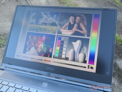 Im Freien an einem bewölkten Tag