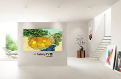 Der LG Gallery TV kann mit magnetischen Rahmen an die Einrichtung eines Raums angepasst werden. (Bildquelle: LG)