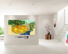 Der LG Gallery TV kann mit magnetischen Rahmen an die Einrichtung eines Raums angepasst werden. (Bildquelle: LG)