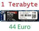 Günstigste 1-TB-NVMe-SSD für nur 44 Euro versandkostenfrei bei Mindfactory (Bild: MegaFastro, bearbeitet)