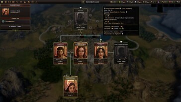 Ein Familienbaum aus Old World.