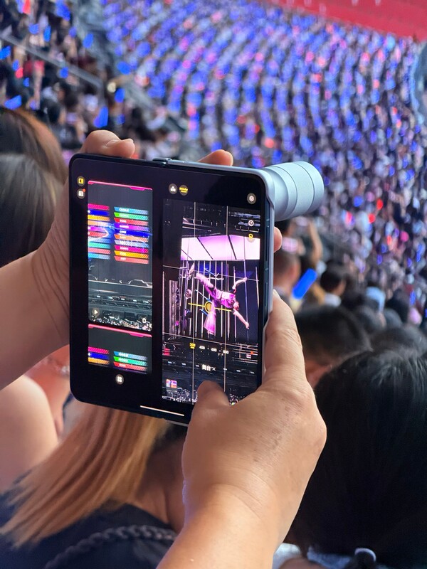 Das Vivo X Fold 6 bietet Vorteile beim Fotografieren und Filmen.