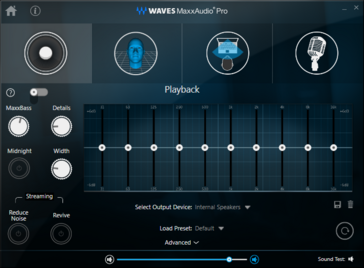 WAVES MaxxAudio Pro Software
