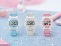 Wie für eine Baby-G üblich, gibt es die neuen Armbanduhren in Pastellfarben. (Bildquelle: Casio)