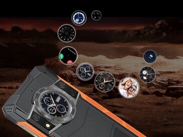 Ein zweites Display ist vorhanden (Bildquelle: Cubot)