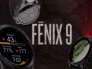 Die Fenix 9 gibt es in drei Größenversionen und verschiedenen Farben