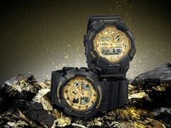 Die neuesten Modelle der G-Shock Black & Gold-Serie von Casio (im Bild) sind ab sofort in Europa erhältlich. (Bildquelle: Casio)