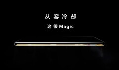 Das Display des Honor Magic3 ist zu den Seiten hin stark abgerundet. (Bild: Honor)