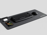 JSD ist eine Wireless-Charging-Schreibtischmatte samt spezieller Tastatur und Maus. (Bild: Kickstarter)