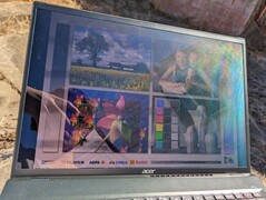 Im Freien bei direkter Sonneneinstrahlung