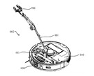 Roborock hat ein Patent für einen Saugroboter mit integriertem Greifarm eingereicht. (Bild: Roborock/Google)