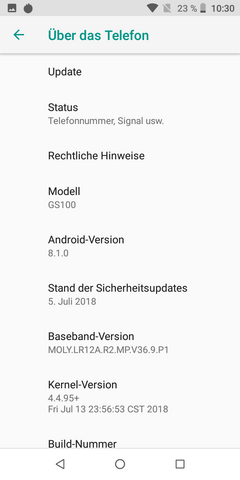 Gigaset GS100 Software