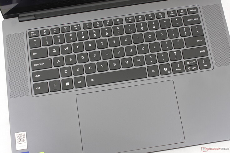 Gleiche Größe des Clickpads wie zuvor (~15 x 9,5 cm), aber das Feedback ist flacher und schwächer