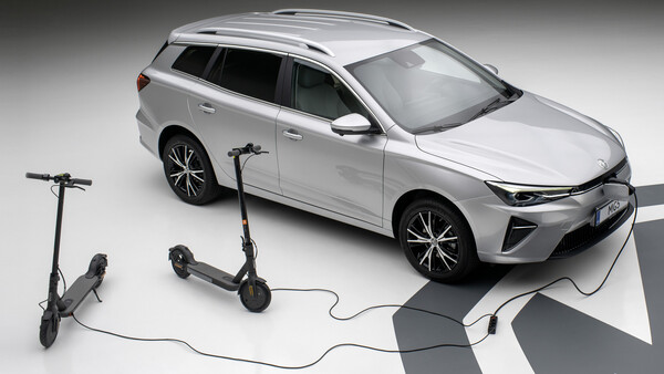 MG Motor: Der vollelektrische E-Kombi MG5 Electric ist der erste rein batteriebetriebene Elektrokombi der Welt in Serie.