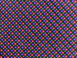 Subpixel-Anordnung des Super AMOLED-Displays des Samsung Galaxy S9+