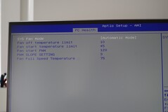 Lüfter ist im Bios auch einstellbar.