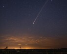 Meteor am Himmel (Generiertes Bild, Canva)