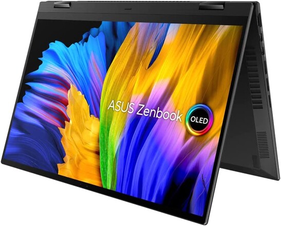 Asus ZenBook Flip 14 OLED: Convertible-Laptop mit 90-Hz-OLED-Touchscreen (Bild: Asus)