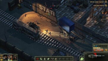 Im Bild: Ein Gameplay-Screenshot aus Dustwind: Resistance.