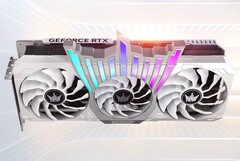 Die Galax GeForce RTX 4070 Ti HOF OC Lab Plus setzt auf eine abnehmbare 