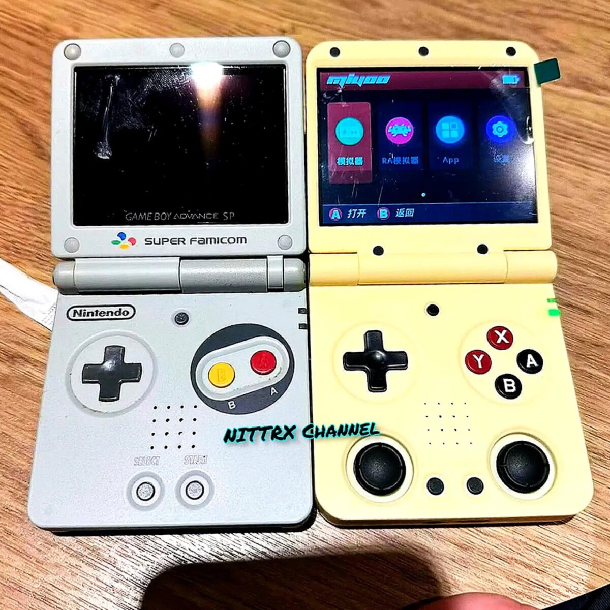 Miyoo Mini Flip kombiniert Klapp-Design des Game Boy Advance SP mit ...