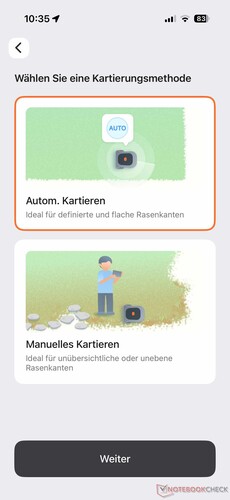 Manuelles oder KI-Kartieren