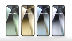 Das Samsung Galaxy Z Flip6 soll dank dickerem UTG im Display robuster werden und weniger zur Faltenbildung neigen. Das Galaxy Z Fold6 findet man auf Geekbench. (Bild: Technizo Concept)