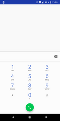 Telefonie-App des Google Pixel 2 XL