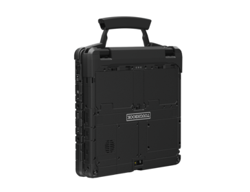 Panasonic Toughbook FZ-34, von hinten