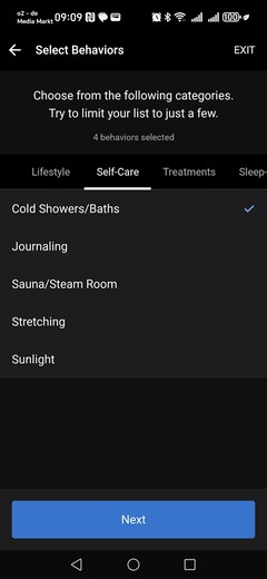 Es lassen sich ganz verschiedene Verhaltenweisen einstellen