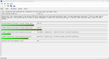 LatencyMon - Übersicht
