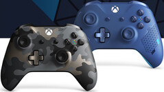 gamescom 2019 | Neue Xbox Wireless Controller Night Ops Camo und Sport Blue Special Edition.
