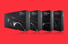 AMD erweitert das Angebot an RDNA 2-Grafikkarten um drei neue Modelle. (Bild: AMD)