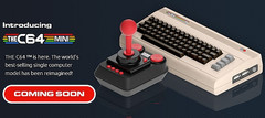 Der C64-Mini bietet einen Nachbau des Original-C64-Controllers.