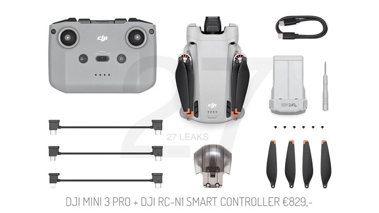 DJI Mini 3 Pro + DJI RC-N1 Smart Controller