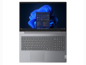 Das Lenovo V15 Gen 6 AMD verfügt über eine vollwertige Tastatur.