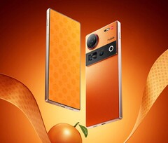 Das Nubia Z70 Ultra wird in China ab sofort auch in Orange angeboten. (Bildquelle: ZTE)