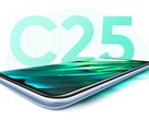 Das Realme C25 wird ein Einsteiger-Smartphone mit großem Akku und MediaTek Helio G70. (Bild: Realme)