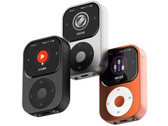 Der kompakte tragbare Hi-Res-Musikplayer Shanling Q2 ist in Smoky Grey, Moonlight Silver und Twilight Orange erhältlich.