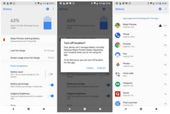 Android: Version 8.1 soll Akku und Speicherplatz sparen Bild: Android Police