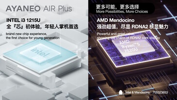 Sowohl Intel- als auch AMD-Prozessoren stehen zur Wahl