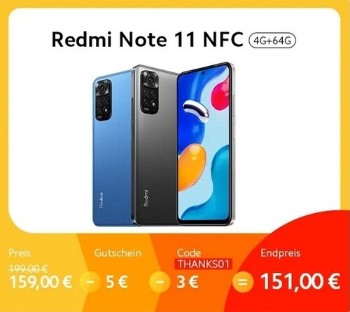 Xiaomi Redmi Note 11 NFC