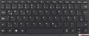 Tastatur des Signature Type Covers